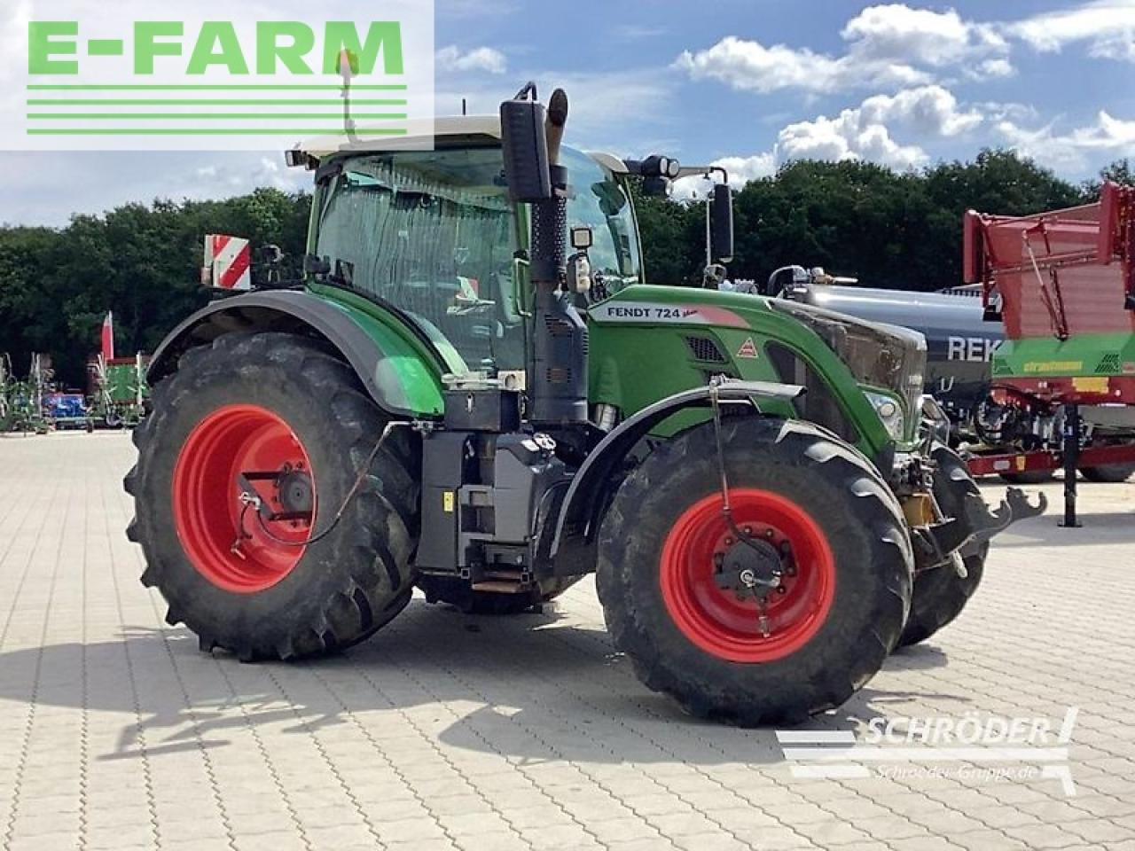 Fendt 724 s4 profi plus - Tractor agricol: Foto 3 Fendt 724 s4 profi plus - Tractor agricol: Foto 3