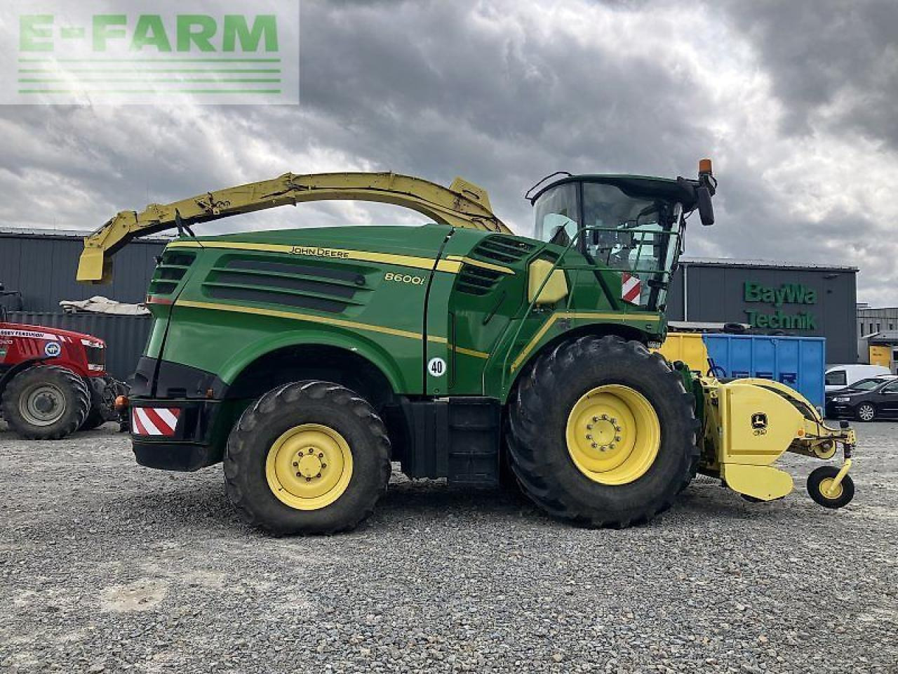 Combină de Recoltat Furaj John Deere 8600i: Foto 6 Combină de Recoltat Furaj John Deere 8600i: Foto 6