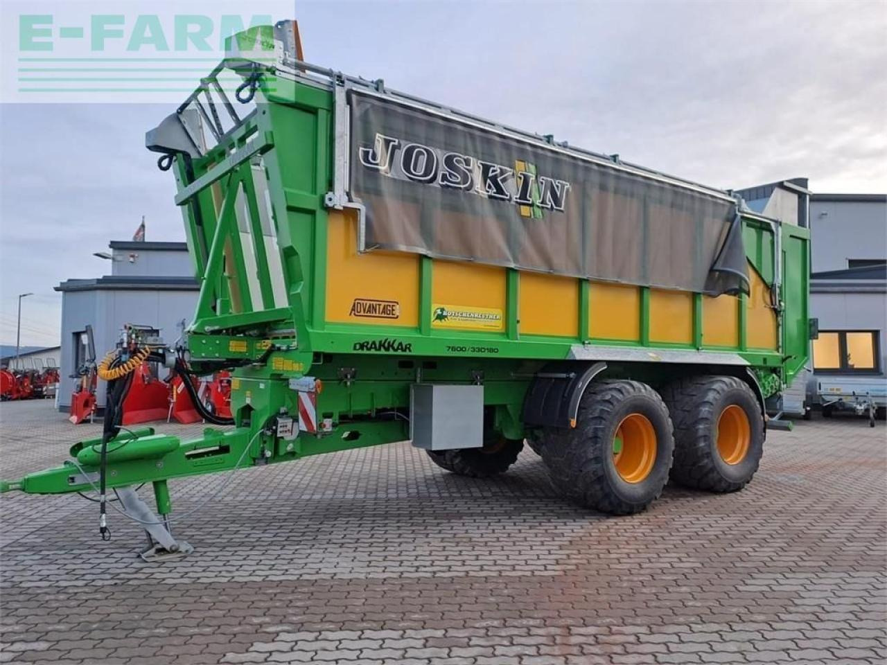 Joskin drakkar 7600/33d180 - Remorcă autobasculantă agricolă: Foto 1 Joskin drakkar 7600/33d180 - Remorcă autobasculantă agricolă: Foto 1
