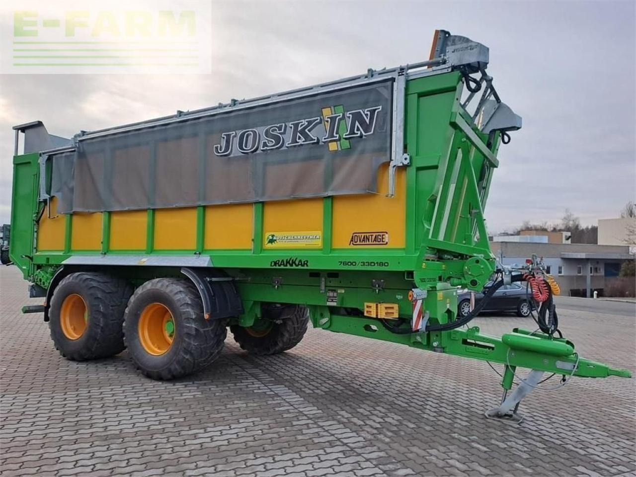 Joskin drakkar 7600/33d180 - Remorcă autobasculantă agricolă: Foto 3 Joskin drakkar 7600/33d180 - Remorcă autobasculantă agricolă: Foto 3