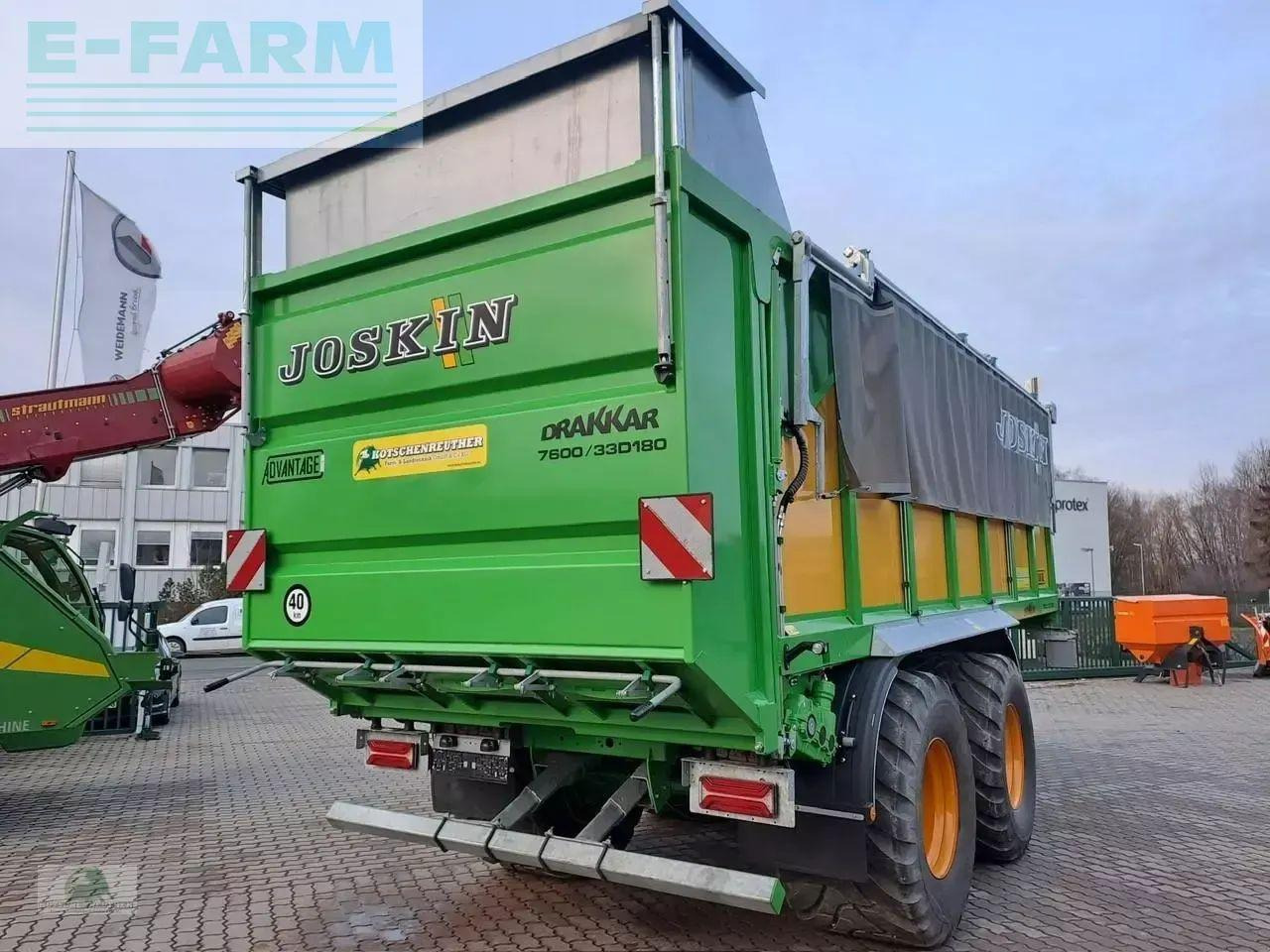 Joskin drakkar 7600/33d180 - Remorcă autobasculantă agricolă: Foto 4 Joskin drakkar 7600/33d180 - Remorcă autobasculantă agricolă: Foto 4