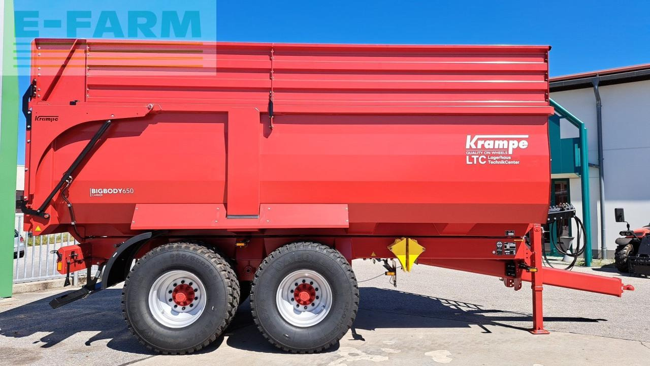 Krampe Big Body 650 Carrier - Remorcă autobasculantă agricolă: Foto 5 Krampe Big Body 650 Carrier - Remorcă autobasculantă agricolă: Foto 5