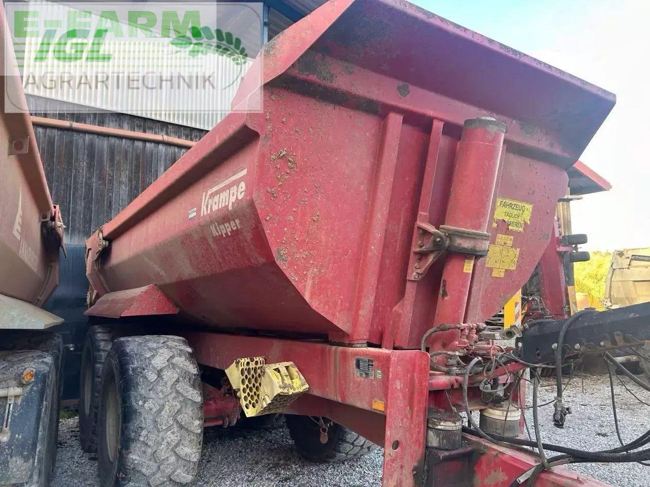 Krampe halfpipe hp 20 - Remorcă autobasculantă agricolă: Foto 4 Krampe halfpipe hp 20 - Remorcă autobasculantă agricolă: Foto 4