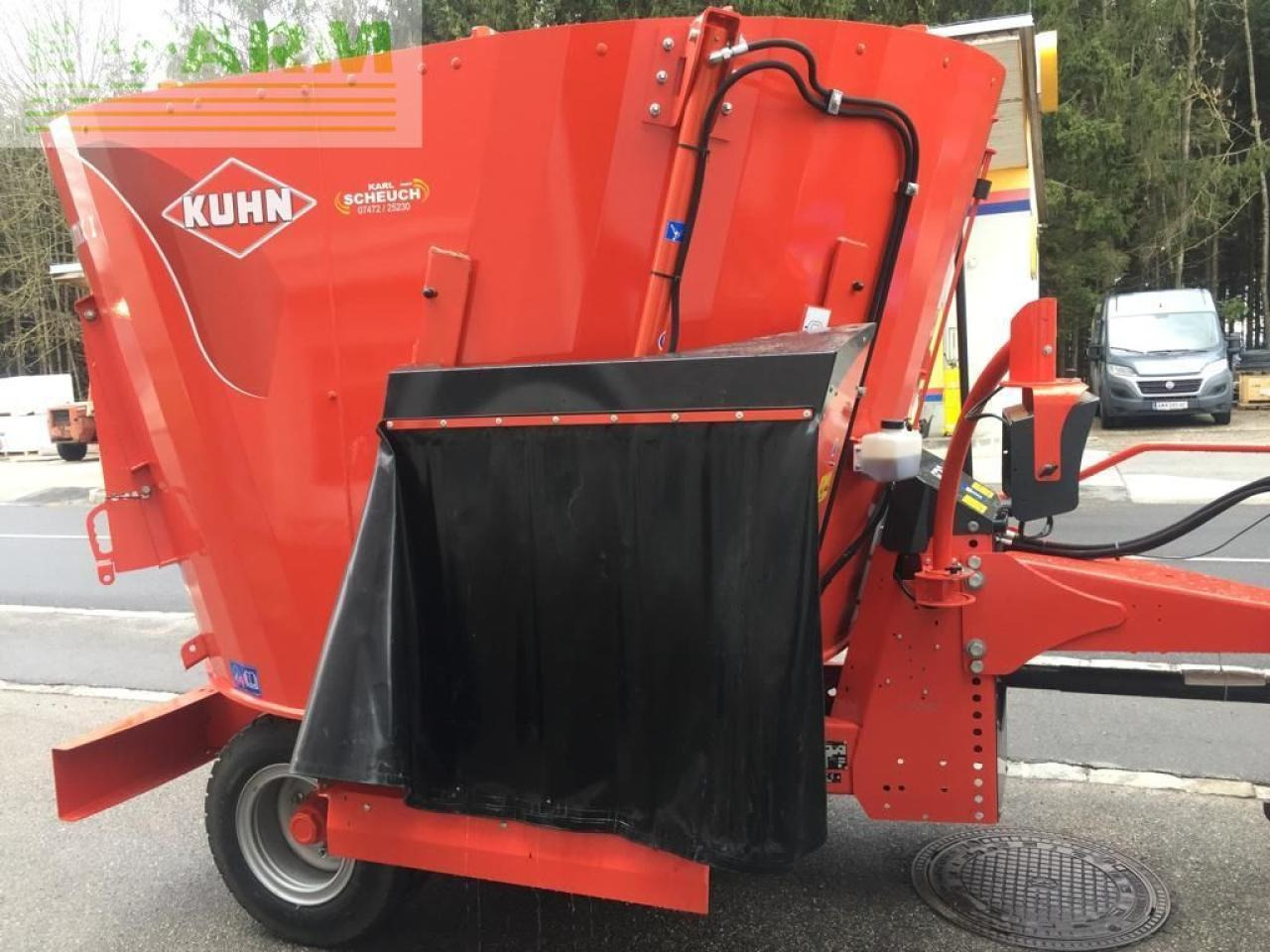 Utilaje de creştere vite Kuhn euromix 870: Foto 6