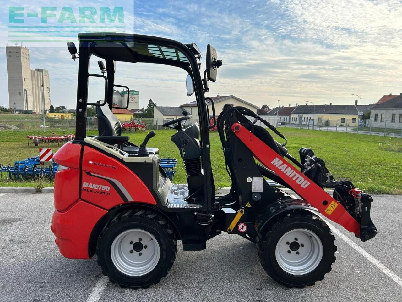 Mini excavator Manitou hoflader mla 2-25: Foto 8