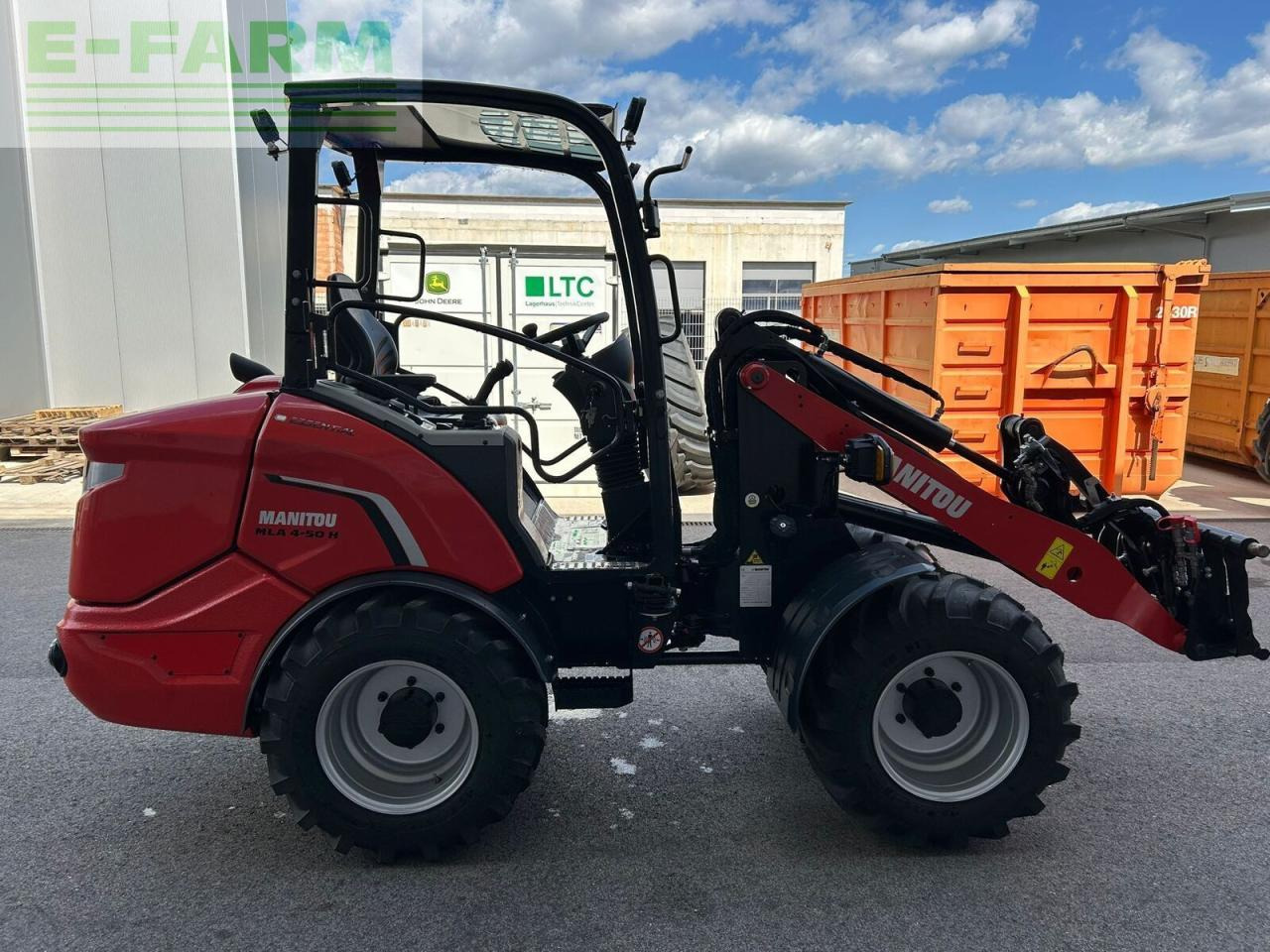 Mini excavator Manitou hoflader mla 4-50: Foto 6