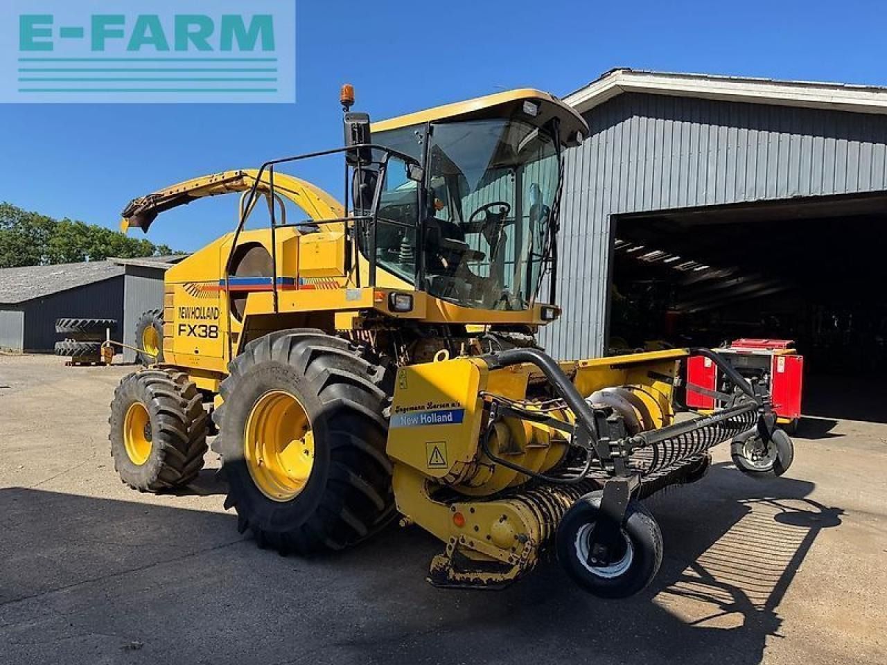 Combină de Recoltat Furaj New Holland fx38: Foto 9