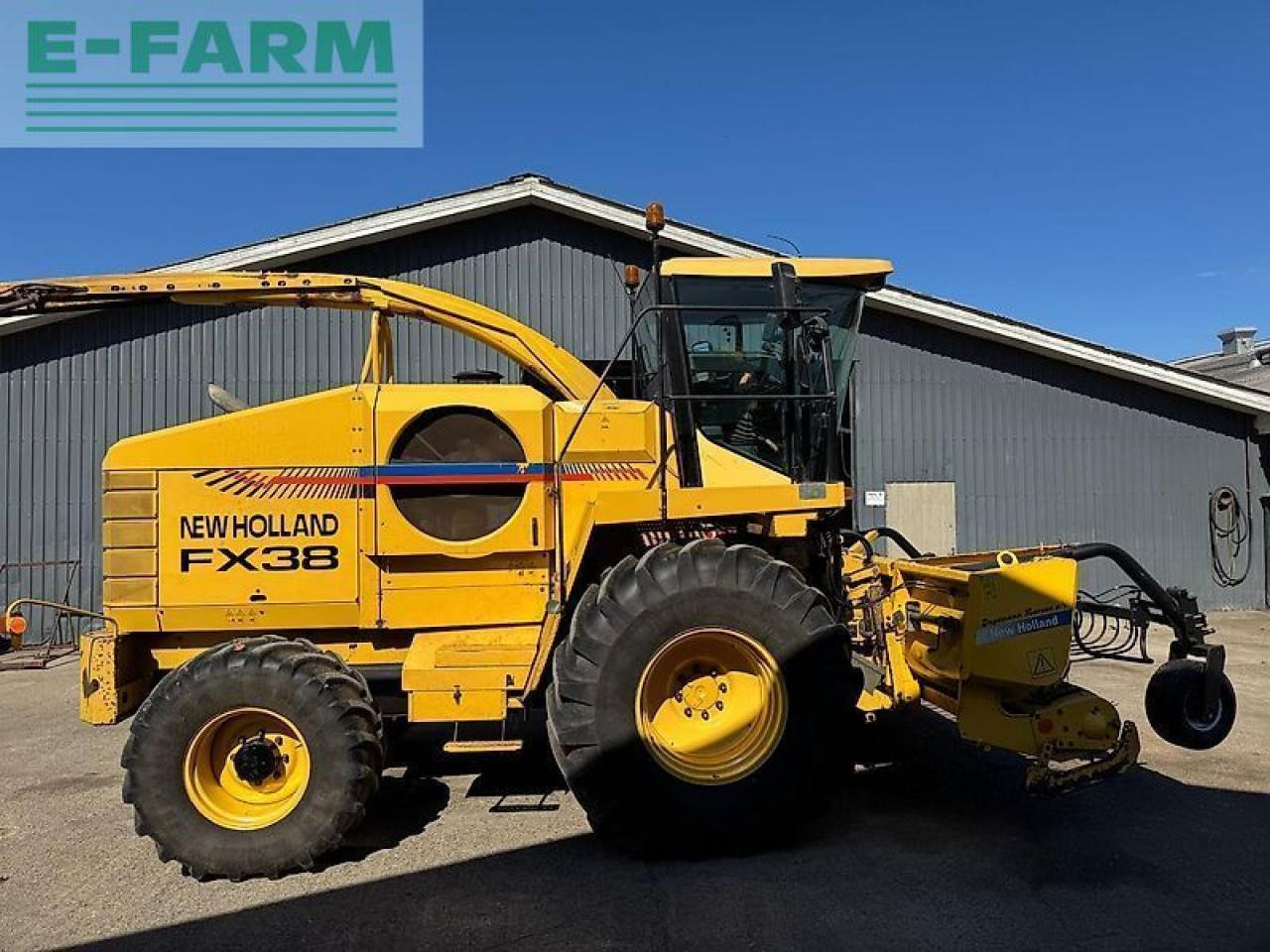 Combină de Recoltat Furaj New Holland fx38: Foto 10