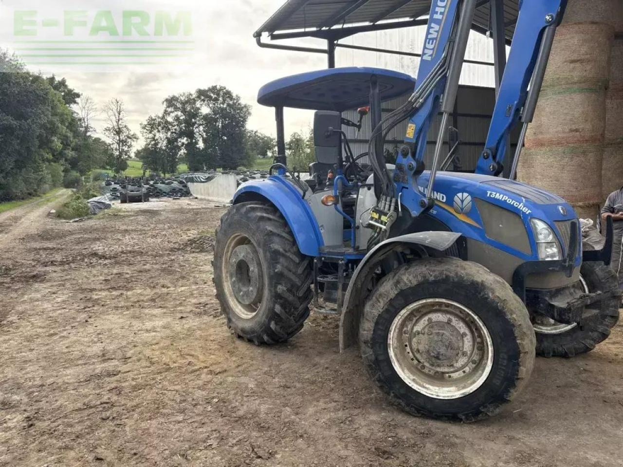 New Holland t5 105 arceau - Tractor agricol: Foto 1 New Holland t5 105 arceau - Tractor agricol: Foto 1