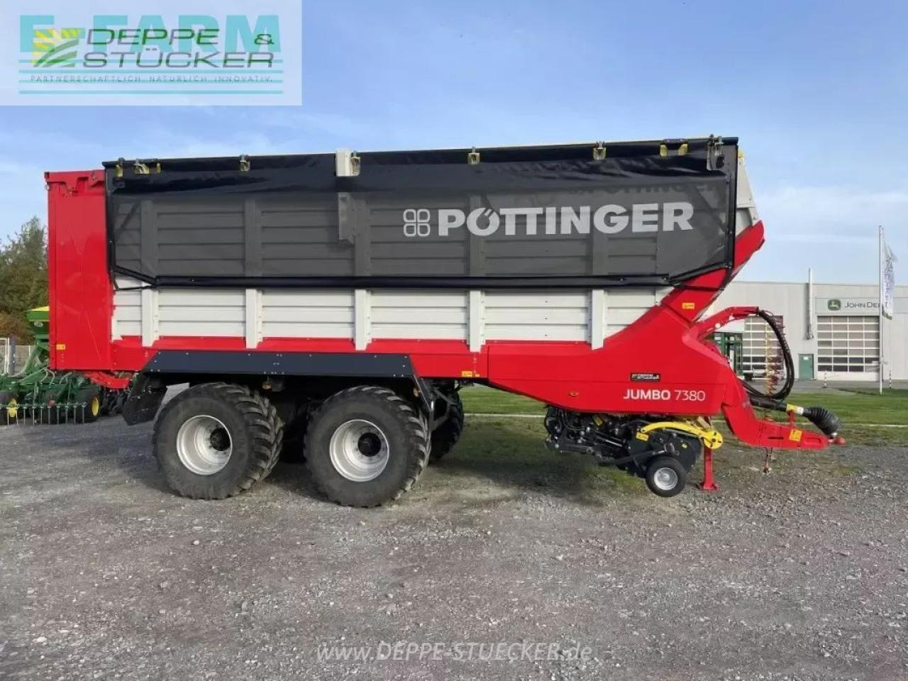 Remorcă cu autoincarcare Pöttinger jumbo 7380: Foto 9