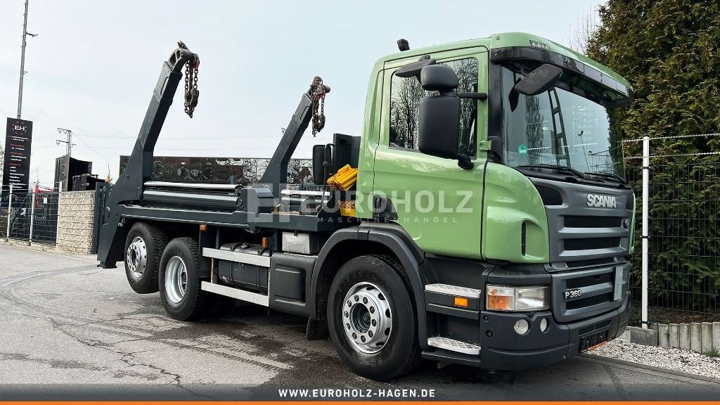 Scania P 360 Absetzkipper 6x2 Liftachse, gelenkte Achse - Camion container de gunoi: Foto 3 Scania P 360 Absetzkipper 6x2 Liftachse, gelenkte Achse - Camion container de gunoi: Foto 3