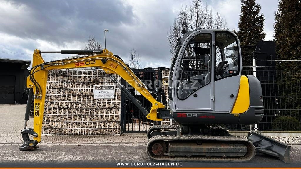 Wacker Minibagger 3503, VDS Kabine, Schnellwechsler MS03 - Mini excavator: Foto 2 Wacker Minibagger 3503, VDS Kabine, Schnellwechsler MS03 - Mini excavator: Foto 2