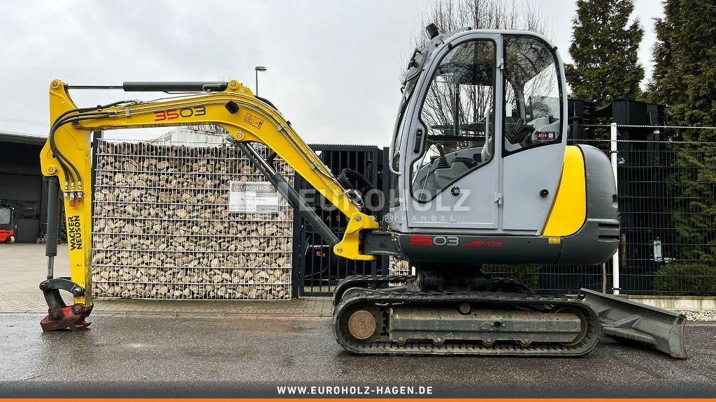 Wacker Neuson Minibagger 3503 RD VDS, MS03, 3. hydr. Steuerkreis - Mini excavator: Foto 2 Wacker Neuson Minibagger 3503 RD VDS, MS03, 3. hydr. Steuerkreis - Mini excavator: Foto 2