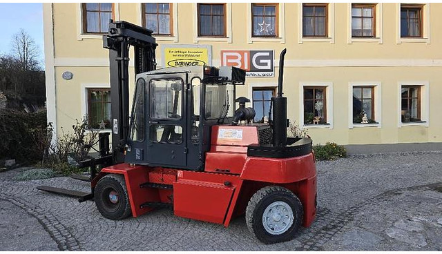 Kalmar DC8-600 Frontgabelstapler - Transpalet la mare înălţime: Foto 3 Kalmar DC8-600 Frontgabelstapler - Transpalet la mare înălţime: Foto 3