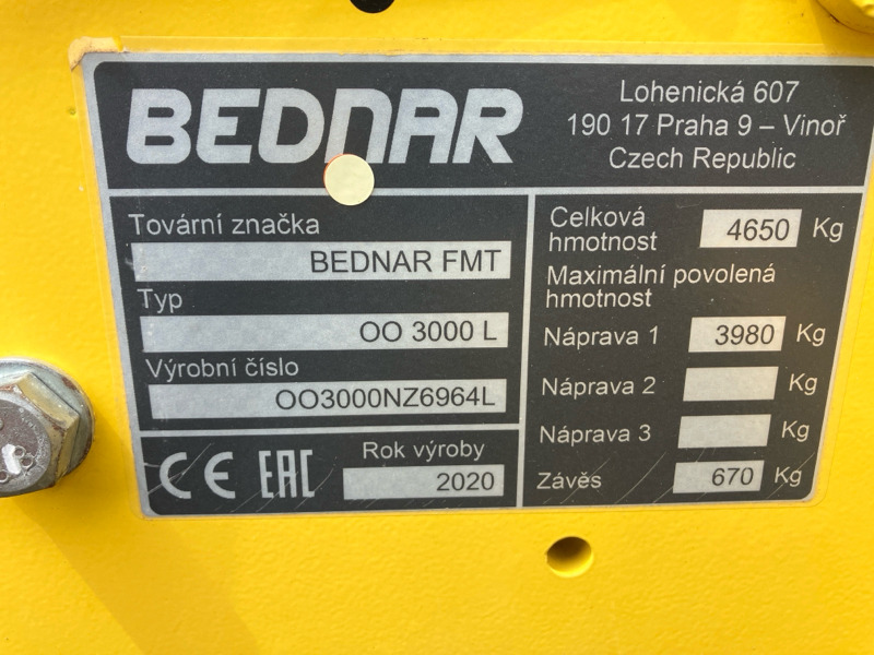 Bednar Omega OO 3000L - Semănătoare: Foto 4 Bednar Omega OO 3000L - Semănătoare: Foto 4