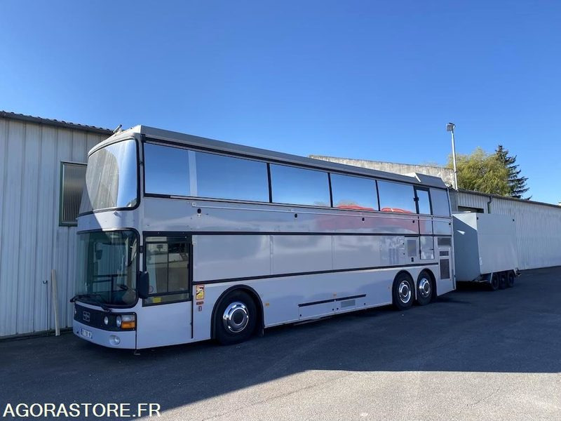 BUS VIP DOUBLE ETAGE MOTORHOMEVIP VANHOOL + REMORQUE + AUVENT DE RECEPTION - Autorulota comerciala, Autobuz: Foto 1 BUS VIP DOUBLE ETAGE MOTORHOMEVIP VANHOOL + REMORQUE + AUVENT DE RECEPTION - Autorulota comerciala, Autobuz: Foto 1