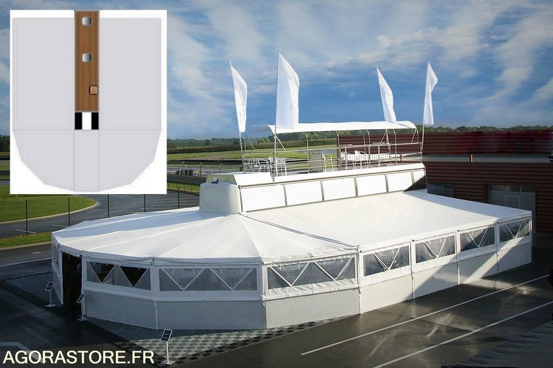 BUS VIP DOUBLE ETAGE MOTORHOMEVIP VANHOOL + REMORQUE + AUVENT DE RECEPTION - Autorulota comerciala, Autobuz: Foto 4 BUS VIP DOUBLE ETAGE MOTORHOMEVIP VANHOOL + REMORQUE + AUVENT DE RECEPTION - Autorulota comerciala, Autobuz: Foto 4