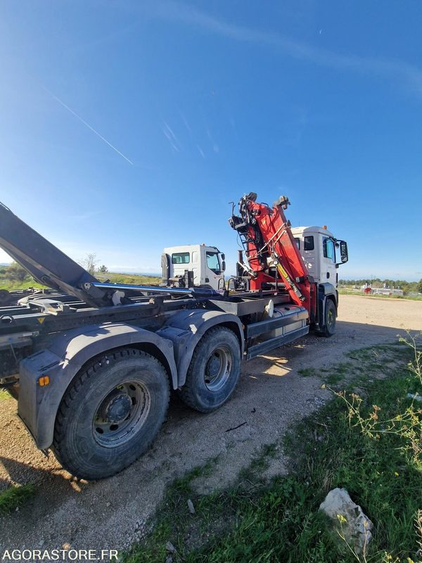 PORTEUR MOVI GRUE MAN 26T 6X4 GUIMA de 2013 - 167 500 km (R32296) - Camion: Foto 5 PORTEUR MOVI GRUE MAN 26T 6X4 GUIMA de 2013 - 167 500 km (R32296) - Camion: Foto 5
