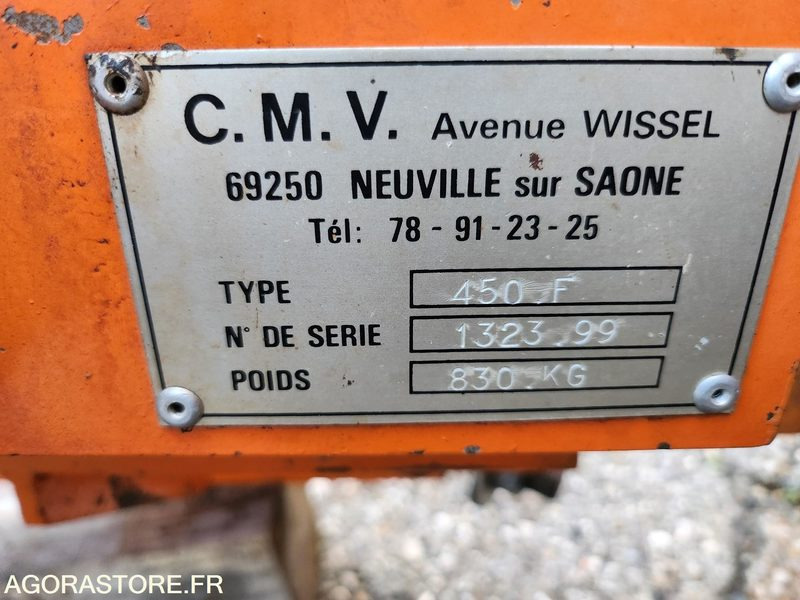 EPAREUSE FRONTALE CMV 450F 1999 - Tocător cu braţ: Foto 3 EPAREUSE FRONTALE CMV 450F 1999 - Tocător cu braţ: Foto 3