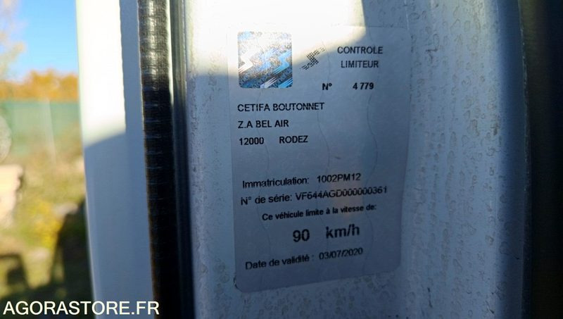 Măturătoare stradală RENAULT MAJOR SCARAB - 2007 - 4730h: Foto 8