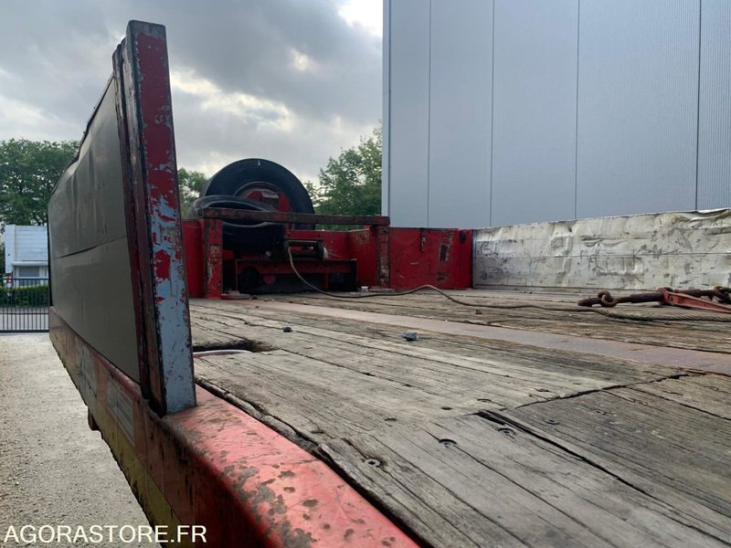 Porte engin VEREM avec table élévatrice et rallonges 2014 - Remorcă: Foto 3 Porte engin VEREM avec table élévatrice et rallonges 2014 - Remorcă: Foto 3