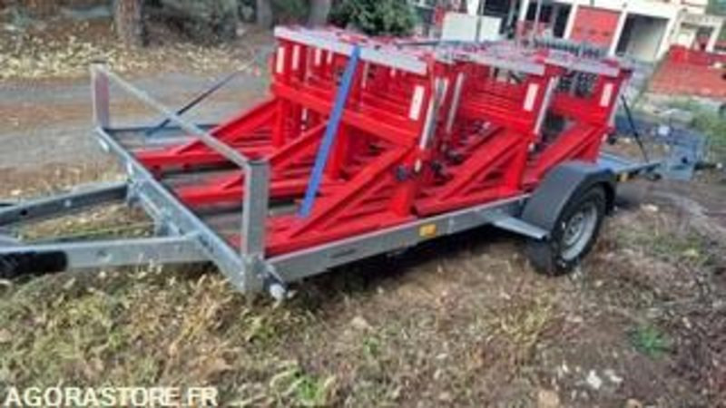 Remorque 1 essieu PTAC 1500 - chassis porte véhicule de 2024 - Remorcă: Foto 2 Remorque 1 essieu PTAC 1500 - chassis porte véhicule de 2024 - Remorcă: Foto 2