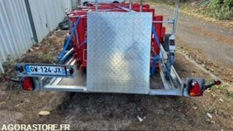 Remorque 1 essieu PTAC 1500 - chassis porte véhicule de 2024 - Remorcă: Foto 4 Remorque 1 essieu PTAC 1500 - chassis porte véhicule de 2024 - Remorcă: Foto 4