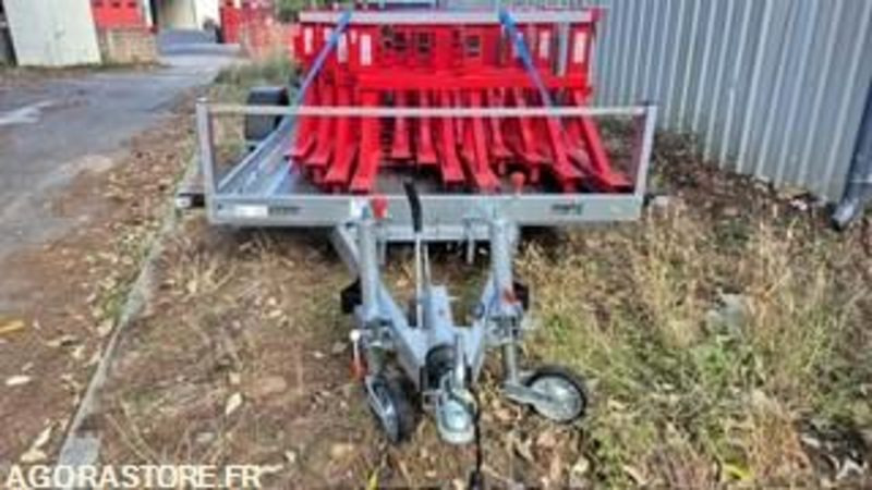 Remorque 1 essieu PTAC 1500 - chassis porte véhicule de 2024 - Remorcă: Foto 1 Remorque 1 essieu PTAC 1500 - chassis porte véhicule de 2024 - Remorcă: Foto 1