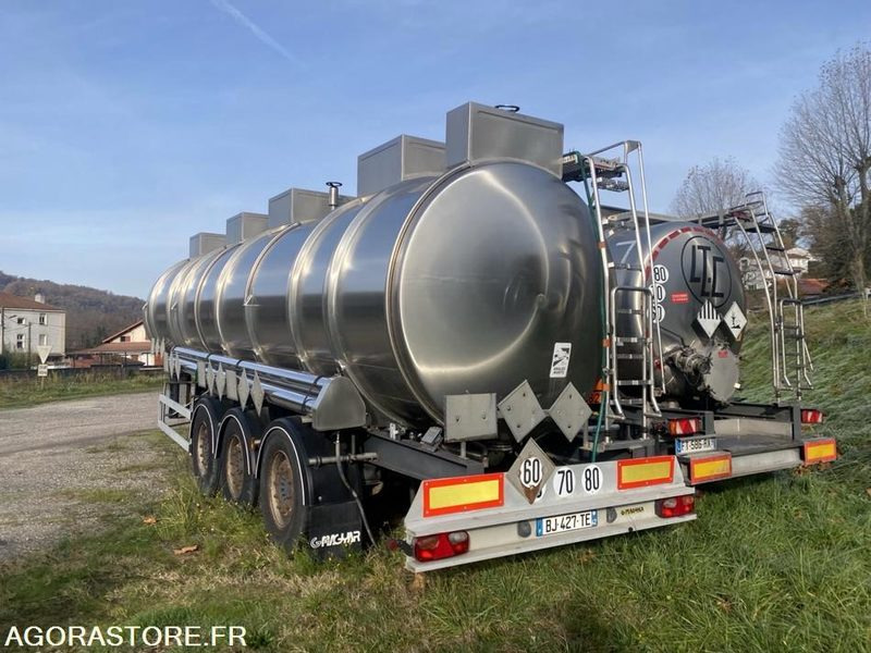 Remorque Magyar citerne 30m3 - 2005 - BJ427TE - export only - Remorcă: Foto 2 Remorque Magyar citerne 30m3 - 2005 - BJ427TE - export only - Remorcă: Foto 2