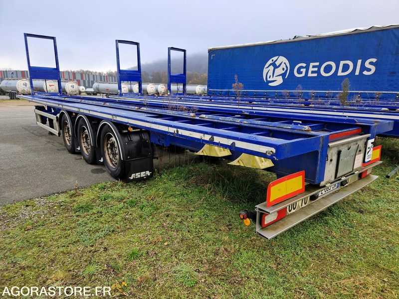 Remorque plateau Asca S322DM - 2019 - FE065JK - Semiremorcă platformă: Foto 4 Remorque plateau Asca S322DM - 2019 - FE065JK - Semiremorcă platformă: Foto 4