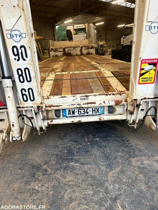 Porte engins ROBUSTE KAISER - 2010 - plancher neuf - Remorcă transport agabaritic: Foto 3 Porte engins ROBUSTE KAISER - 2010 - plancher neuf - Remorcă transport agabaritic: Foto 3