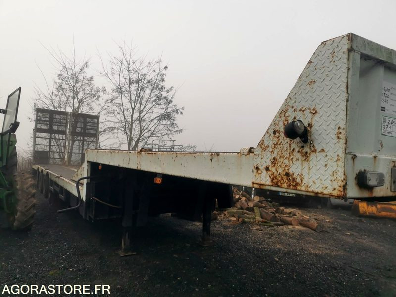 Remorque porte engin - Remorcă transport agabaritic: Foto 1 Remorque porte engin - Remorcă transport agabaritic: Foto 1