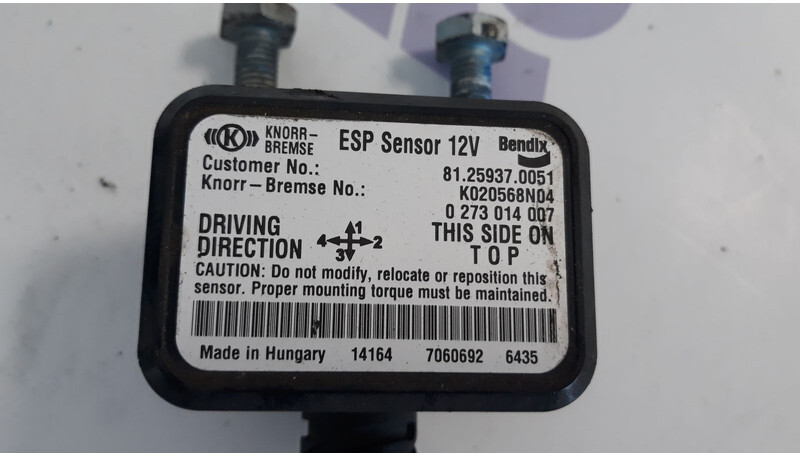 KNORR-BREMSE ESP sensor - Senzor pentru Camion: Foto 3 KNORR-BREMSE ESP sensor - Senzor pentru Camion: Foto 3
