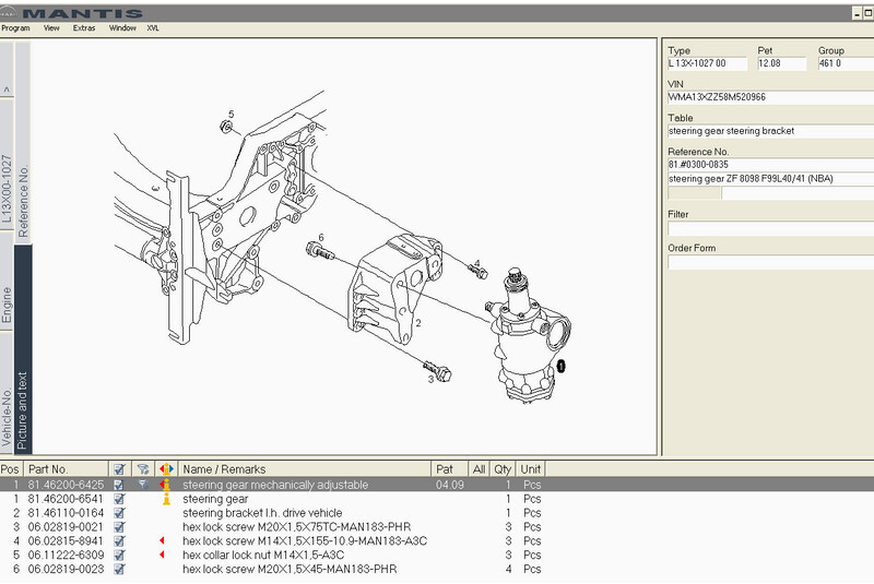 Casetă de direcție pentru Camion ZF TGA TGX: Foto 8 Casetă de direcție pentru Camion ZF TGA TGX: Foto 8