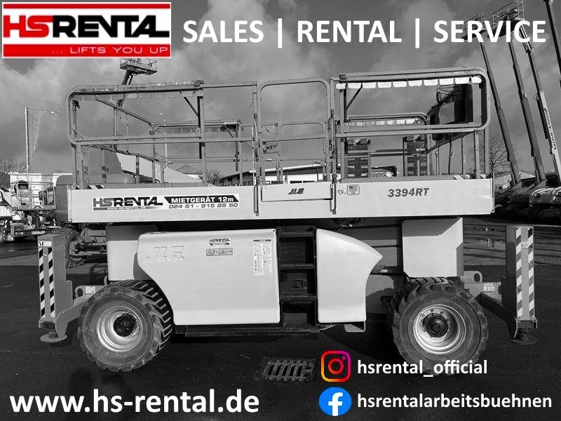 JLG 3394RT diesel 4x4 12m (1675) - Platforma foarfeca: Foto 1 JLG 3394RT diesel 4x4 12m (1675) - Platforma foarfeca: Foto 1
