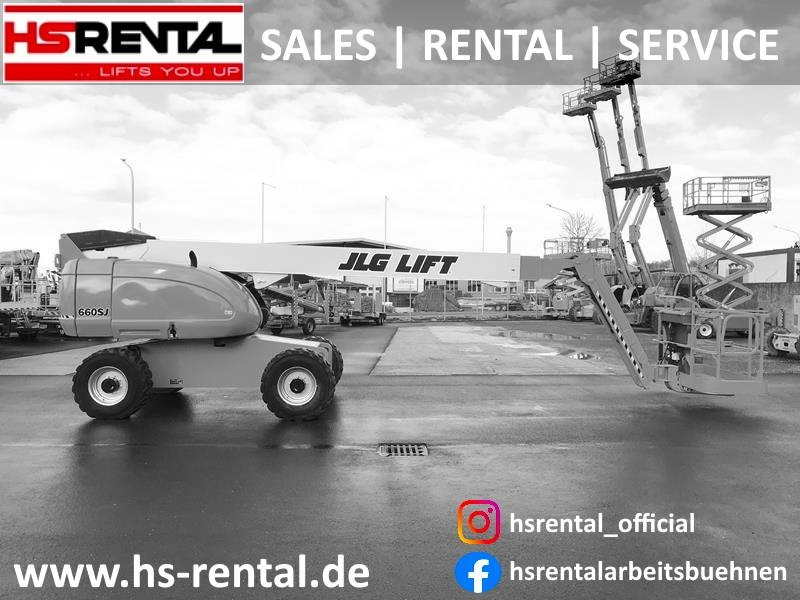 JLG 660SJ diesel 4x4 22m (1795) - Nacela telescopica: Foto 1 JLG 660SJ diesel 4x4 22m (1795) - Nacela telescopica: Foto 1