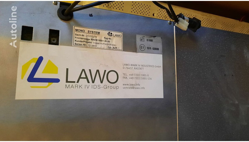 Iveco Mobitec LG2010000-000 Lawo D-76437 .Hanover OL020A.1780556(18568 - Tablou de bord: Foto 4 Iveco Mobitec LG2010000-000 Lawo D-76437 .Hanover OL020A.1780556(18568 - Tablou de bord: Foto 4