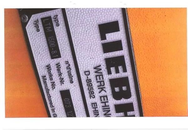 LIEBHERR LTM 1500-8.1 - Automacara: Foto 4 LIEBHERR LTM 1500-8.1 - Automacara: Foto 4