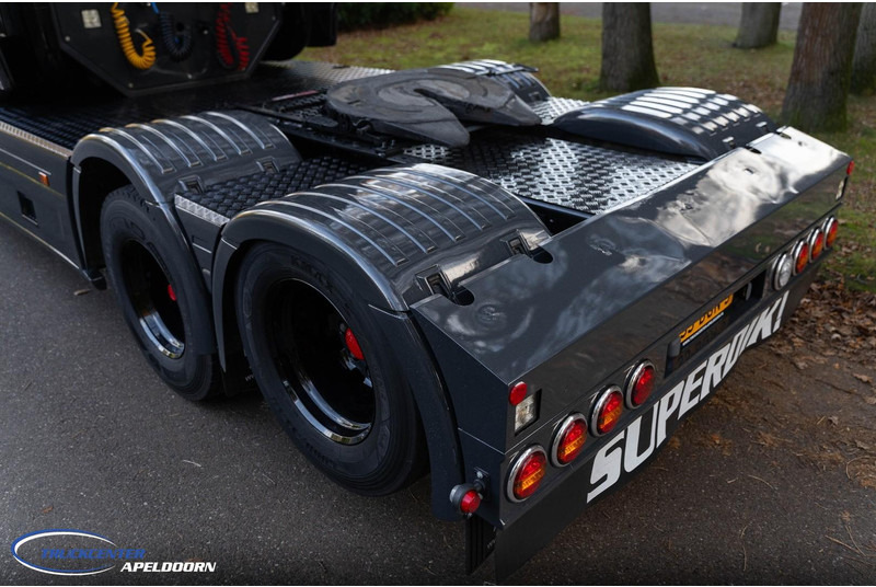 Cap tractor Scania T560 Longline, 6x2 Boogie, Retarder, Torpedo - Hauber - T serie: Foto 9