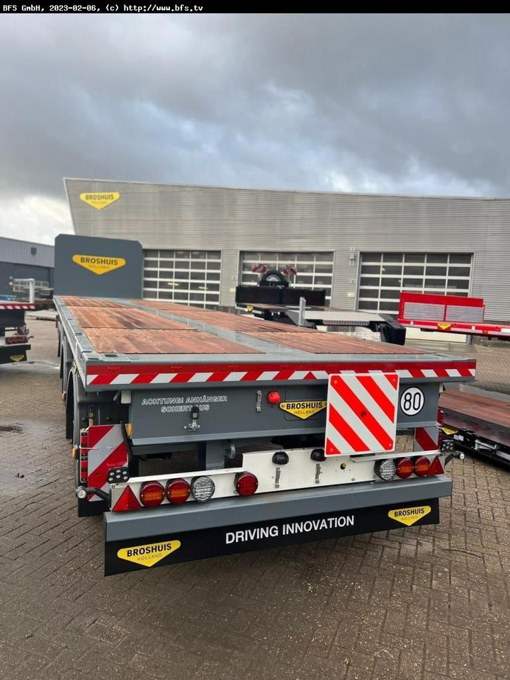 Broshuis Telesattel 1x ausziehbar 3-Achs Telesattel Leich - Semiremorcă platformă: Foto 4 Broshuis Telesattel 1x ausziehbar 3-Achs Telesattel Leich - Semiremorcă platformă: Foto 4