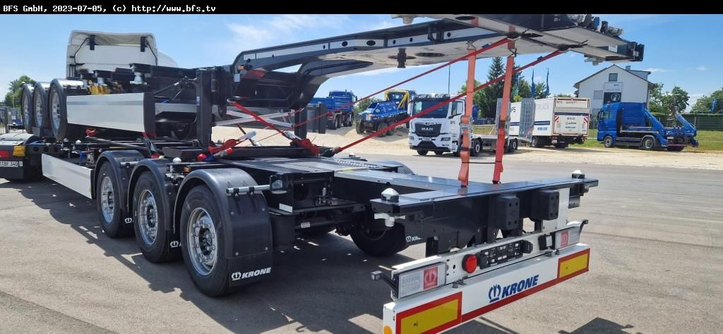 Krone Container Chassi SDC 27 eLTU5-2 Krone Container Chassi SDC 27 eLTU5-2 - Semiremorcă transport containere/ Swap body: Foto 1 Krone Container Chassi SDC 27 eLTU5-2 Krone Container Chassi SDC 27 eLTU5-2 - Semiremorcă transport containere/ Swap body: Foto 1