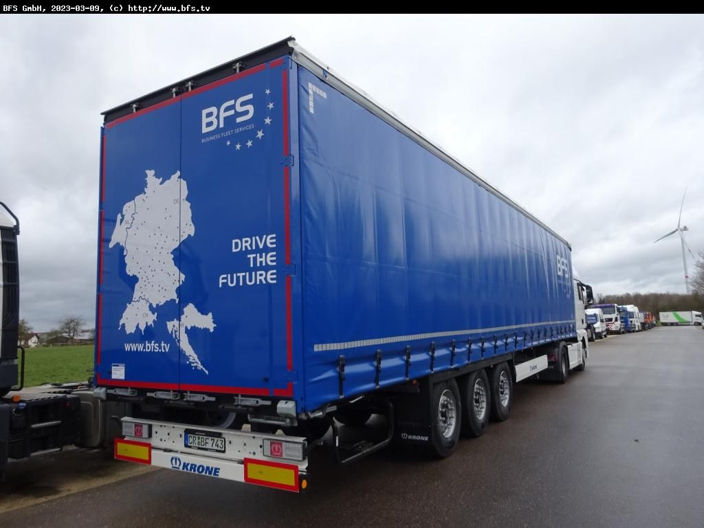 Krone Sattelauflieger SDP 27 eLB50-CS XL Getränke, Cod Krone Sattelauflieger SDP 27 eLB50-CS XL Getränke, Cod - Semiremorcă prelată: Foto 2 Krone Sattelauflieger SDP 27 eLB50-CS XL Getränke, Cod Krone Sattelauflieger SDP 27 eLB50-CS XL Getränke, Cod - Semiremorcă prelată: Foto 2