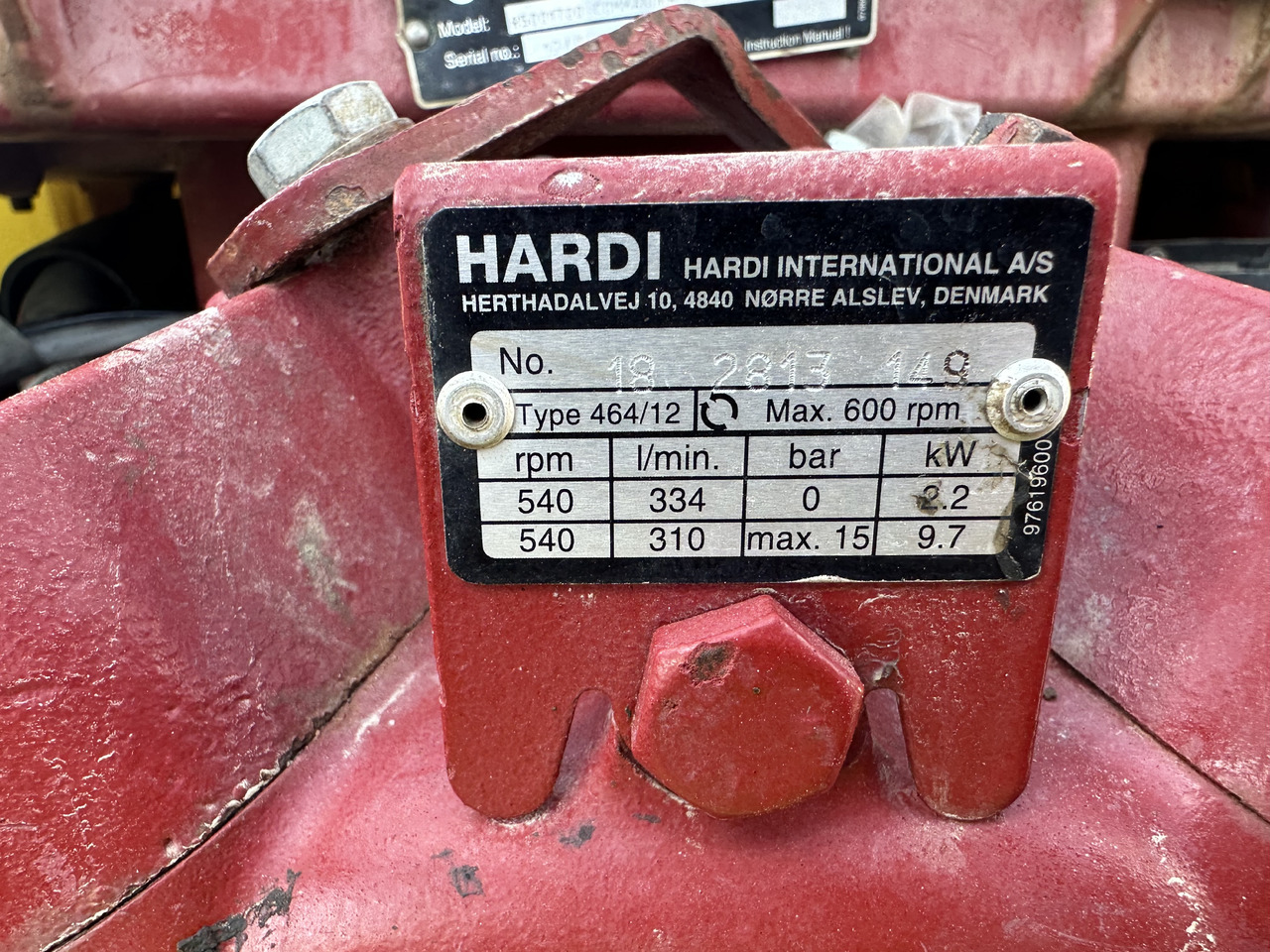 Hardi Commander 4400 30m GPS - Maşină de erbicidat tractata: Foto 3 Hardi Commander 4400 30m GPS - Maşină de erbicidat tractata: Foto 3