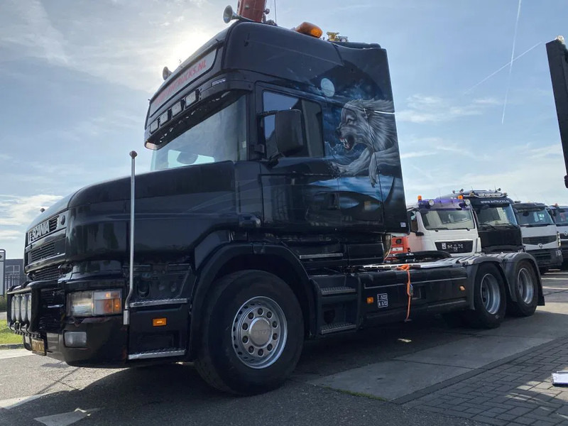 Scania T164-580 V8 6X2 + RETARDER + KIEPHYDRAULIEK - EURO 3 - MANUAL GEAR - Cap tractor: Foto 5 Scania T164-580 V8 6X2 + RETARDER + KIEPHYDRAULIEK - EURO 3 - MANUAL GEAR - Cap tractor: Foto 5