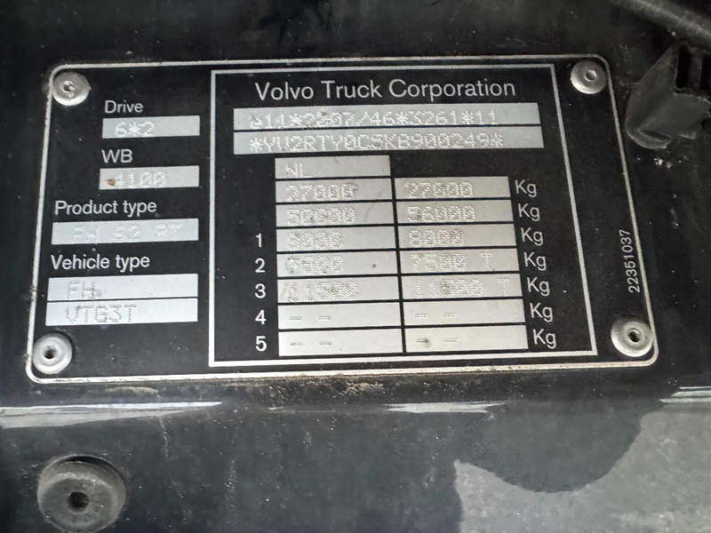 Cap tractor Volvo FH 460 6X2 TUV TILL 16-03-2026: Foto 11