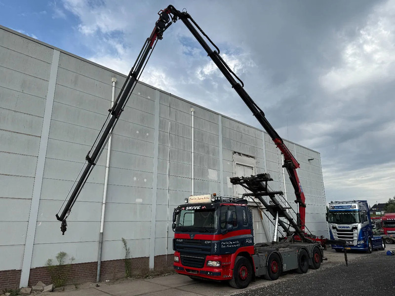 DAF CF 85.460 8X2 + YEAR 2016 HMF CRANE 2620-K4 + FLYJIB + WINCH + REMOTE - Camion cu macara: Foto 2 DAF CF 85.460 8X2 + YEAR 2016 HMF CRANE 2620-K4 + FLYJIB + WINCH + REMOTE - Camion cu macara: Foto 2