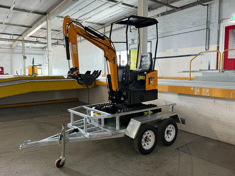JPC HT12 + TRAILER - NEW AND UNUSED BOTH! - Mini excavator: Foto 1 JPC HT12 + TRAILER - NEW AND UNUSED BOTH! - Mini excavator: Foto 1