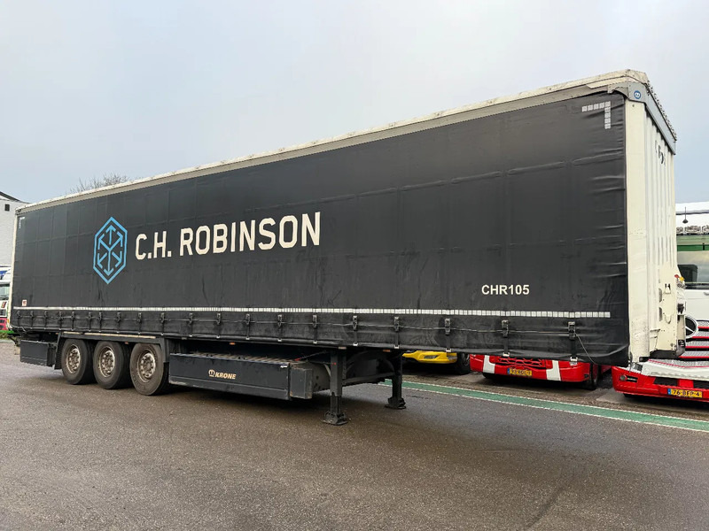 Krone SD - 3 AXLE - DISC BRAKES + SLIDING ROOF - Semiremorcă prelată: Foto 3 Krone SD - 3 AXLE - DISC BRAKES + SLIDING ROOF - Semiremorcă prelată: Foto 3