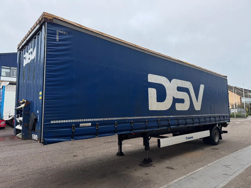 Krone SE 1 AXLE CITY BÄR LOAD LIFT STEERING AXLE - Semiremorcă prelată: Foto 1 Krone SE 1 AXLE CITY BÄR LOAD LIFT STEERING AXLE - Semiremorcă prelată: Foto 1