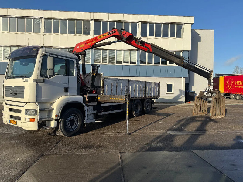 MAN TGA 26.350 6X2 KIPPER + PALFINGER PK16502 + REMOTE CONTROL - Camion basculantă, Camion cu macara: Foto 5 MAN TGA 26.350 6X2 KIPPER + PALFINGER PK16502 + REMOTE CONTROL - Camion basculantă, Camion cu macara: Foto 5